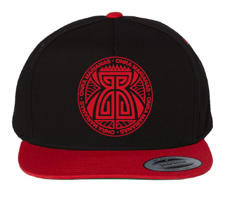 Black Hat (Red Rim) with Red Onra Marianas